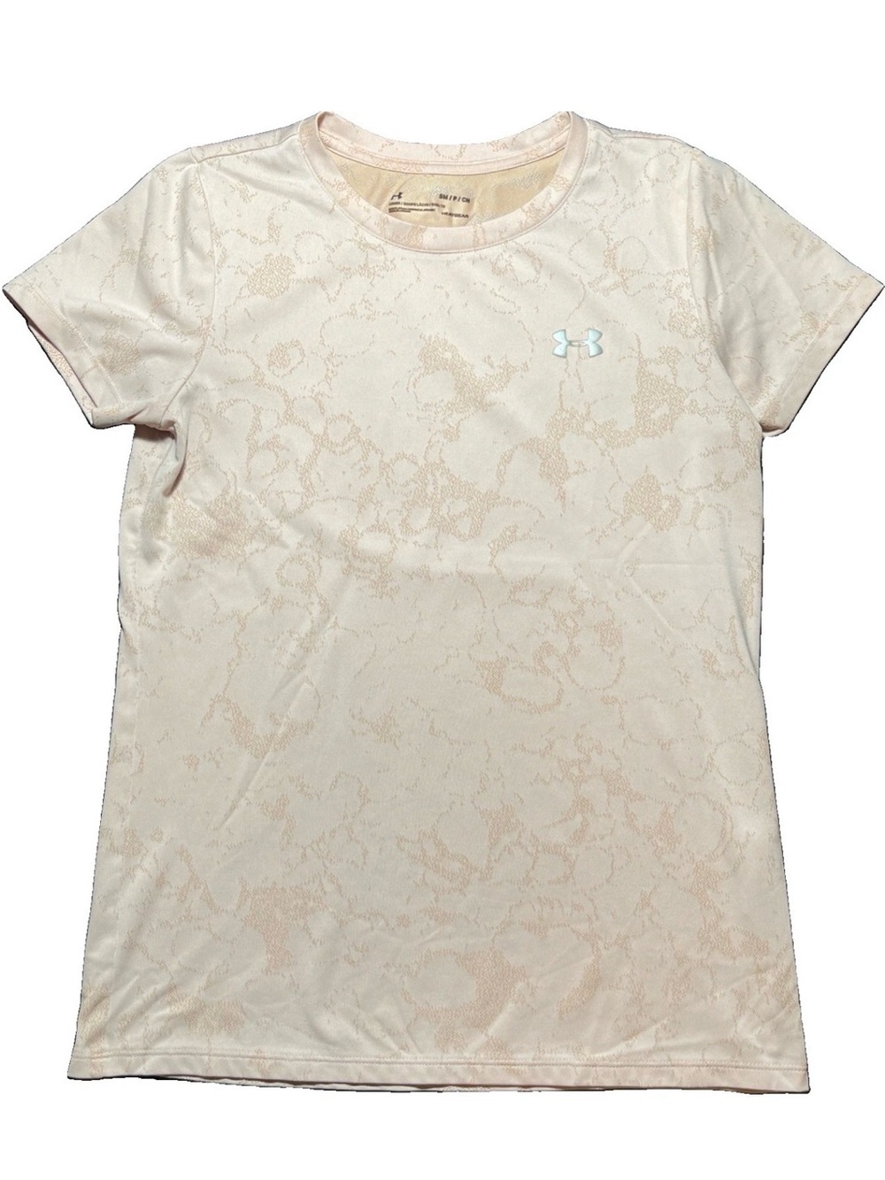 Under Armour Women’s Small Peach Printed Athletic T-Shirt